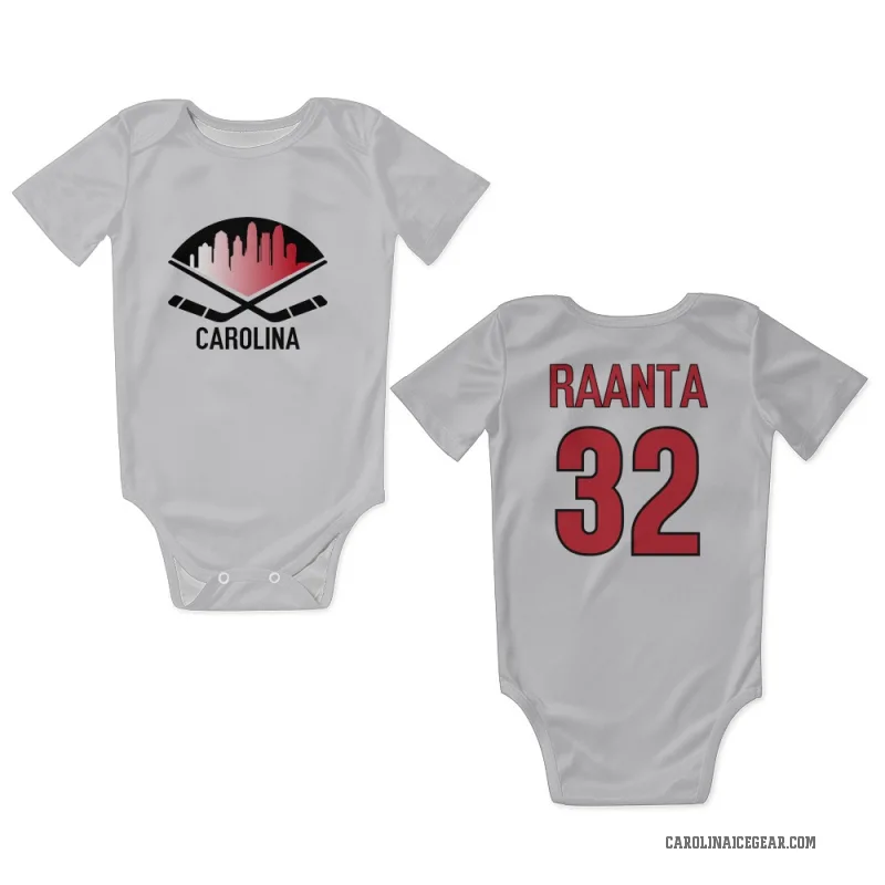 Antti Raanta  White Carolina Hurricanes  Newborn & Infant Bodysuit