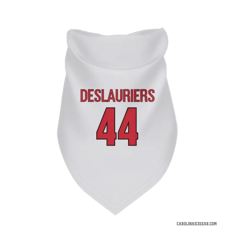 Nicolas Deslauriers  White Carolina Hurricanes  Cat & Dog Pet Bandana