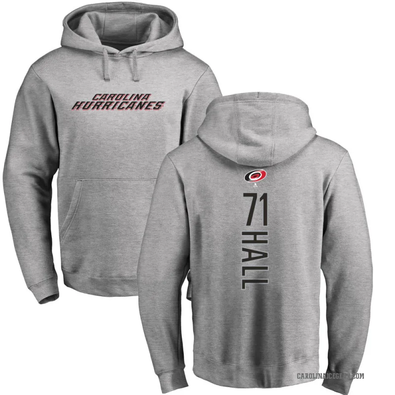 Taylor Hall Youth Carolina Hurricanes Branded Ash Backer Pullover Hoodie